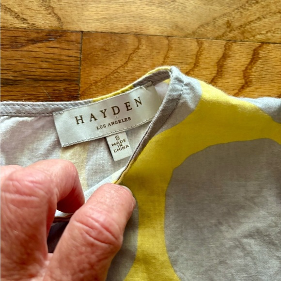 Hayden Los Angeles Polka Dot Button Blouse - small - Picture 3 of 8